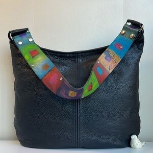 Katie Kalsi Romie Signature Leather Shoulder Bag